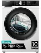 Lavasecadora Hisense WD3S9043BW3 - 9/6 kg, 1400 rpm, 15 Programas, Wifi, Blanco