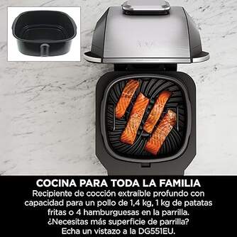 BARBACOA NINJA AG351EU 5EN1 FREIDORA PARRILA GRILL