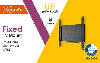 SOPORTE TV VOGEL%%%#39;S MA2000-B1 FIJO 19%%%quot;-43%%%quot; 30KG