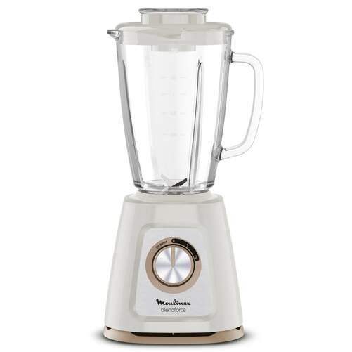 Batidora Vaso Moulinex LM430A10 - 1,75 L, 2 Velocidades, 800 W, Blanco