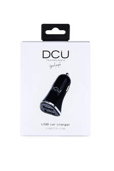 CARGADOR DCU COCHE 2XUSB A DE 12W