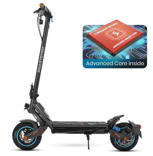 Patinete el&eacute;ctrico SmartGyro Rockway GT - Ruedas 10", 800W (1800W max), 60km autonom&iacute;a