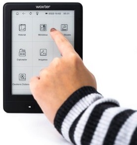 E-BOOK WOXTER SCRIBA 195 EB26-075 6%%%quot; 4GB LUZ TACTI
