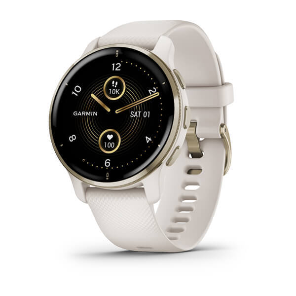 Garmin Venu 2 Plus Light Gold - 1.30", Asistente Voz