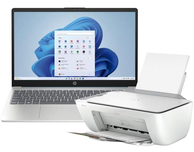 Pack Ordenador Port&aacute;til HP 15-FD342ND y Impresora HP 2810 - Intel Core i3, 8/256 GB, Windows 11