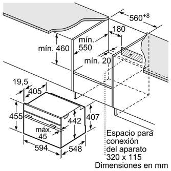 HORNO COMPACTO SIEMENS CB675GBS3