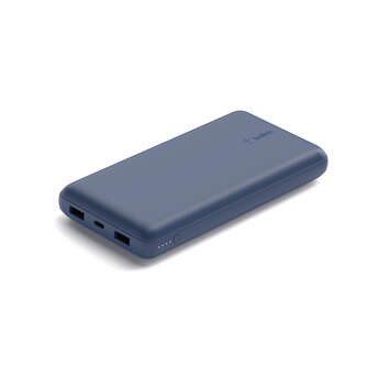 POWERBANK BELKIN 20K 2xUSB A 1xUSB C 15W AZUL