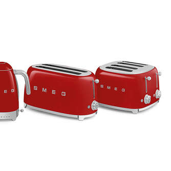 TOST. SMEG TSF03RDEU 4R ROJA 2000W