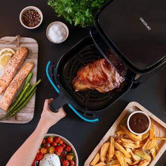 FREIDORA AIRE CECOTEC 5500 PRO 03317 5,5L INOX ACC