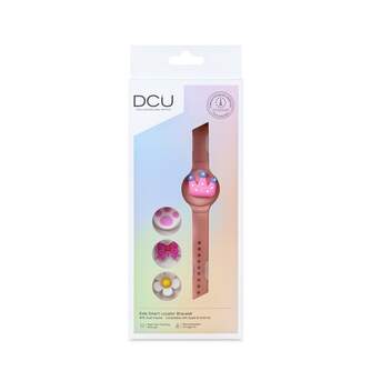 PULSERA LOCALIZADORA DCU CHARMBAND NI%%%#209;@S ROSA
