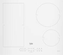 Placa IndyFlex Beko HII64200FMTW - 4 Zonas, 60cm, 9 Intensidades, 7200W, Blanca