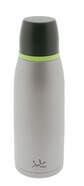 Termo de liquidos Jata 919 - Color gris y verde, capacidad de 750 ml, acero inoxidable