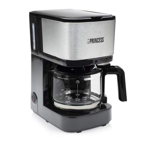 Cafetera Goteo Princess 01.246030.01.001 - 600W, Capacidad 8 Tazas, Desconexión Automática