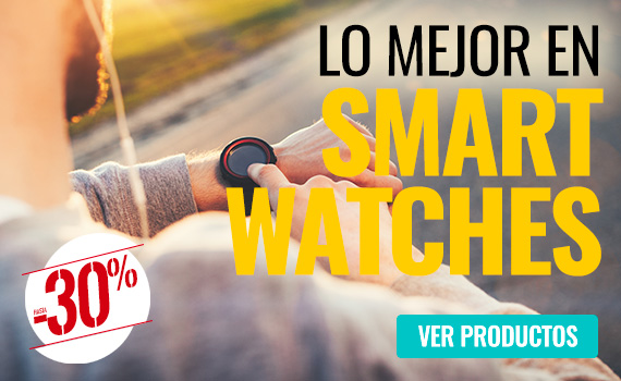 Lo mejor en Smartwatches -30%