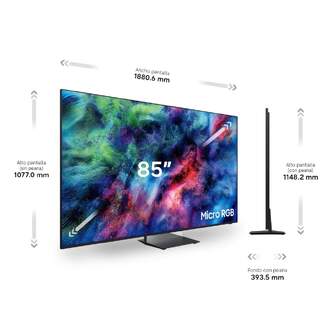 TV SAMSUNG 85%%%quot; TMR85R95H UHD MICRORGB SMARTTV 240H