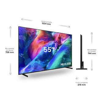 TV SAMSUNG 55%%%quot; TMR55R85H UHD MICRORGB SMARTTV 240H