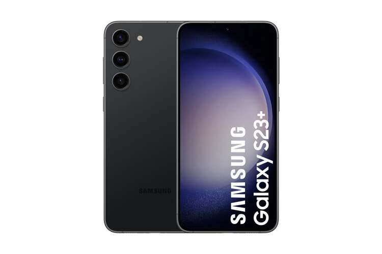 Samsung Galaxy S23 Plus 8/512GB Negro - 6.6" FHD+, Snapdragon 8 3.36Ghz, 50+10+12/12MPx, 4700mAh 45W