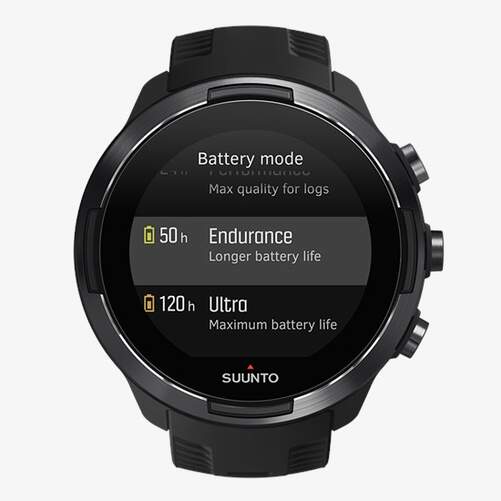 Suunto 9 Baro Black - 80 Deportes, Zafiro Táctil, GPS, Actividad 24/7, Mapas, Sumergible 100m