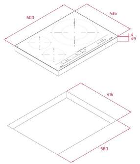 ENCIM. TEKA IZC53320MSP 3F INDUCCION 112510028