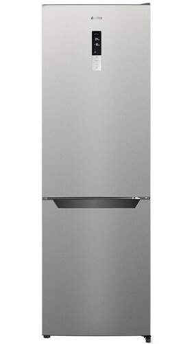Frigor&iacute;fico Combi Artica COOLTECH186CI  - 186 x 60 cm, 322L, No Frost, Display, Clase C, Inox