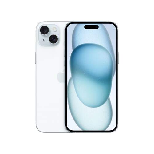 Apple iPhone 15 Plus 256 GB Azul - 6,7", Apple A16 Neural Engine, C&aacute;mara doble 48+12 MP