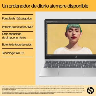 PORTATIL HP 15-FC0088NS RYZEN 3 8GB 256SSD 15,3%%%quot;
