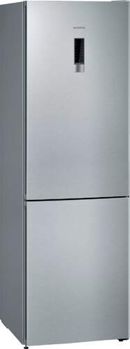 Frigorífico Siemens KG36NXIDA - Clase D, 186cm, 326L, HyperFresh, NoFrost, Acero Inox