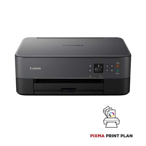 Impresora Canon Pixma TS5350i - Multifunción 3 en 1, Wi-Fi, Botón QR, Conexión Inalambrica, Negro