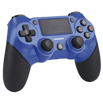 Mando Nuwa compatible PS4 Azul - Inalámbrico, TouchPad