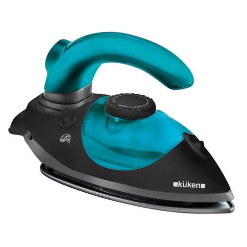 Plancha Kuken 39959 - 800 W, Viaje, 90 g/min, Negro, Azul