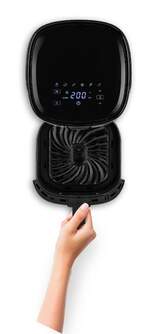 FREIDORA AIRE UFESA HAWK 6L 1500W DIGITAL INOX