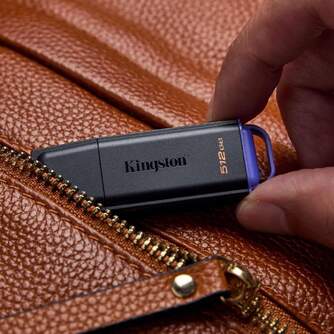 MEMORIA USB KINGSTON 256GB USB 3.2 EXODIA BLACK/GR