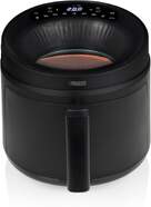 Freidora de Aire Princess Cyclone - Ventana Visi&oacute;n, 5 L, 1500 W, Negro