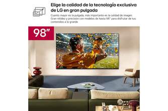 TV LG 98%%%quot; 98NU900B6LB UHD NANO A8 WEBOS26 144HZ