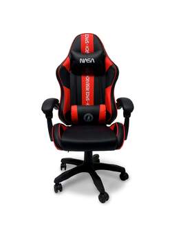 SILLA GAMING NASA ATLANTIS NEGRA Y ROJO