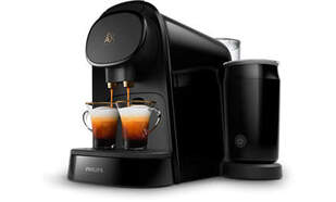 Cafetera C&aacute;psulas Philips L'Or Barista LM8014/60 - 19 Bares, Compatible Nespresso, Dep&oacute;sito 1L