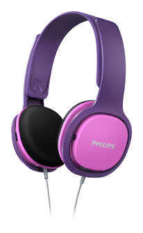 AURICULARES PHILIPS SHK2000PK/00 PINK KIDS