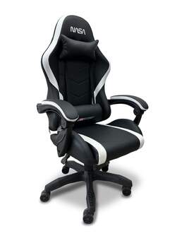 SILLA GAMING NASA ORION NEGRO Y BLANCO