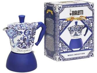 CAFET. ITALIANA BIALETTI INDUCTION D%%%amp;G BLU MEDI 6T
