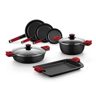 CACEROLA BRA PREMIERE ROJO ALTA 20CM