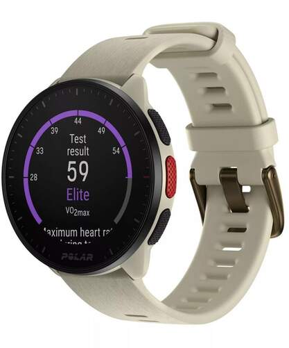 Smartwatch Polar Pacer - Pantalla 1,2", Blanco, tallas S-L