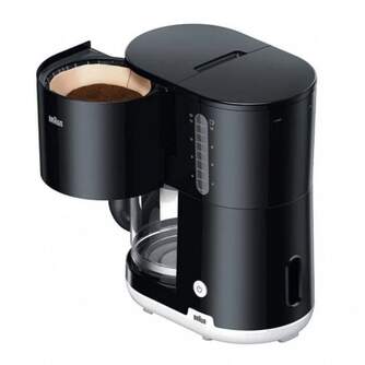 CAFET. GOTEO BRAUN KF1100BK  15T 1000W,NEGRO