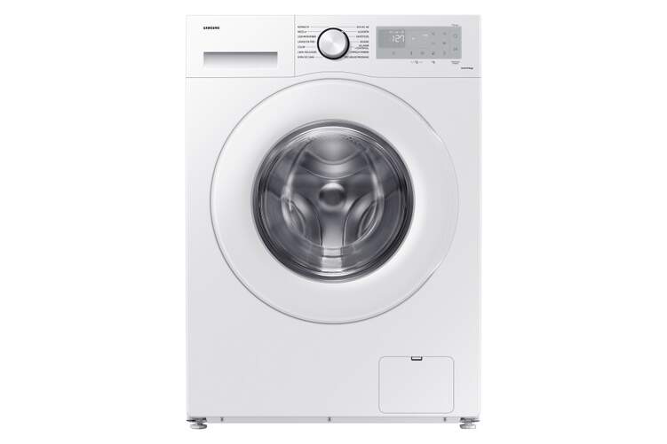 Lavadora Samsung Ecobubble WW80CGC04DTHEC - 8 kg, 1400 rpm, Carga Frontal, Blanco