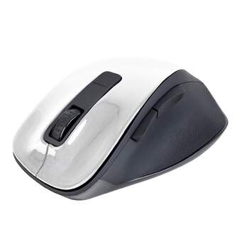 RATON NGS WIRELESS ERGONOMICO BLANCO 2.4GHZ