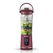 Batidora de vaso Ninja BC151EUBK - 5V, port&aacute;til con carga USB, 530 ml capacidad, 6 cuchillas
