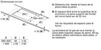 ENCIM. BOSCH PID775HC1E 3F IND 70CM ZONA 32CM