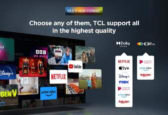 TV TCL 43%%%quot; 43P7K UHD QLED GOOGLETV DOLBY ATMOS
