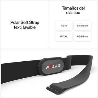 CINTA FRECUENCIA POLAR H9 HR SENSOR BLE BLK XS-S  