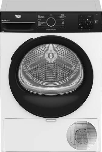 Secadora Bomba de Calor Beko BM3T30230W - 10 kg, Clase D, 64 dB, Blanca