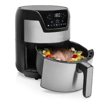 FREIDORA AIRE PRINCESS 182026 4,5L 1500W PLATA